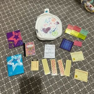 American Girl School Backpack and accessories